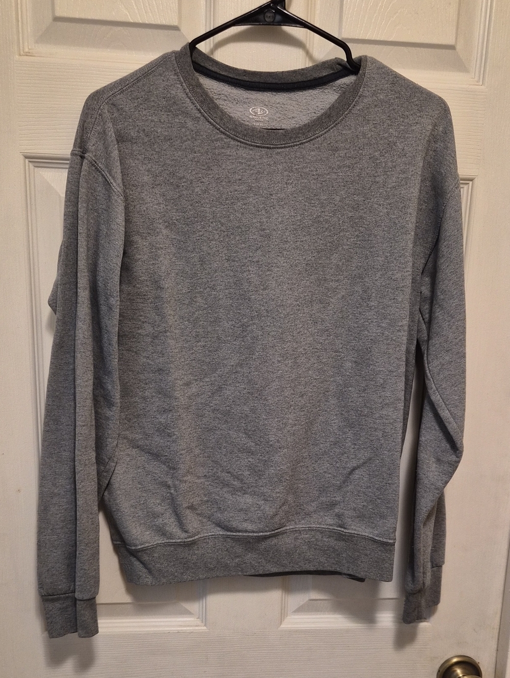 Athletic Works Men's Crewneck Sweatshirt - Heather Gray